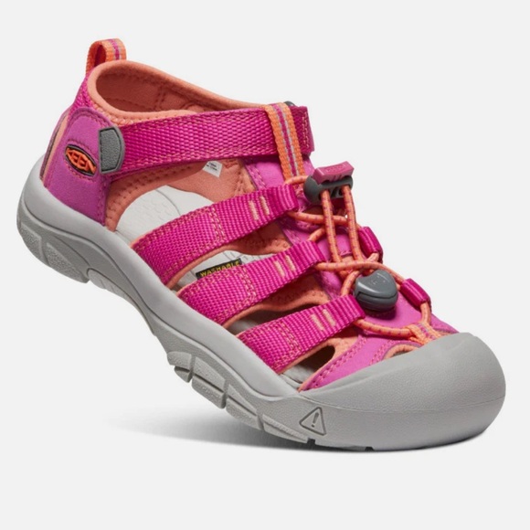 Keen Newport H2 Washable Hiking Sandals In Verry Berry/Fusion Coral - Picture 2 of 12